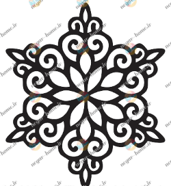 فایل وکتور شش گل