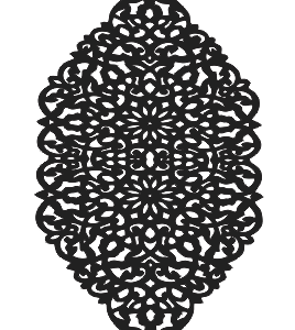 طرح وکتور رومیزی دو گل