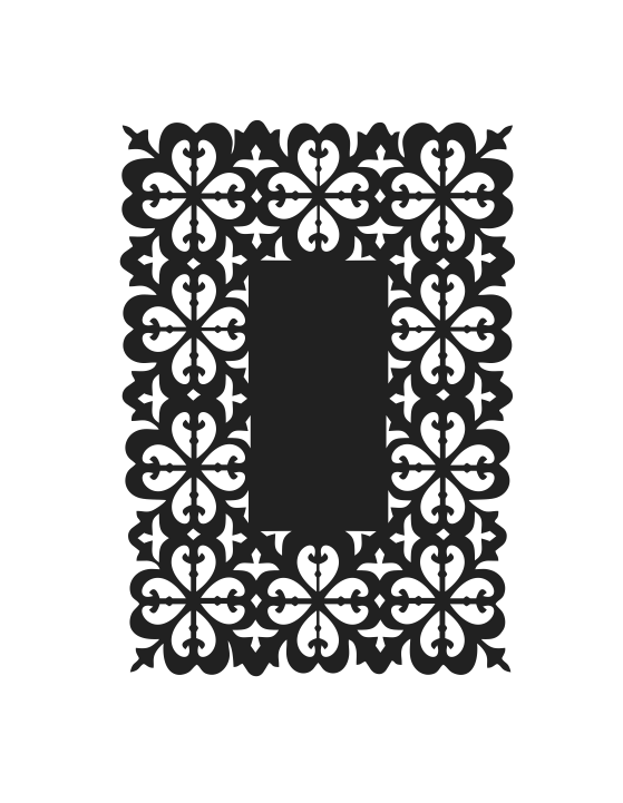 طرح وکتور رومیزی نیلوفری