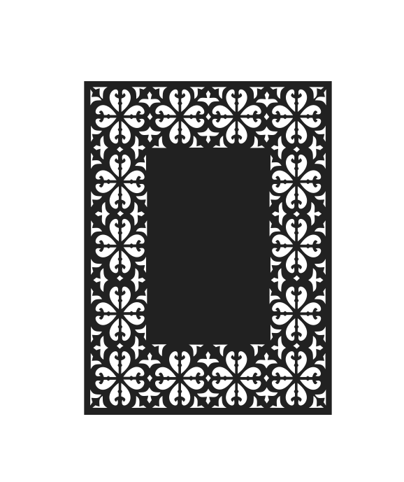 طرح وکتور رومیزی نیلوفری دور خط