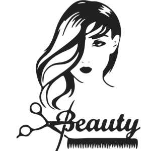 طرح وکتور آرایشگری
