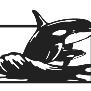 طرح وکتور نهنگ