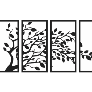 طرح وکتور درخت