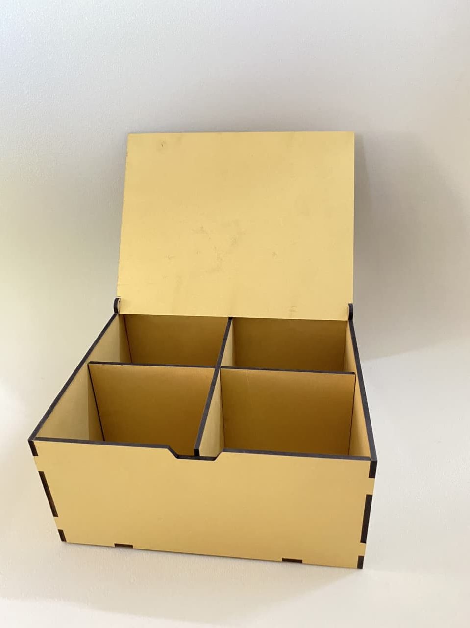 طرح وکتور باکس چهار خانه