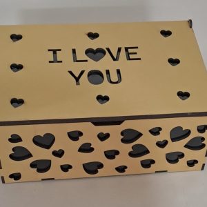 طرح وکتور باکس i love you