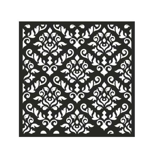 طرح وکتور گل اسلیمی