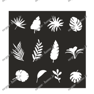 طرح وکتور انواع برگ