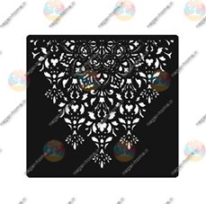 فایل وکتور فرش گل هشت پر(کد831)