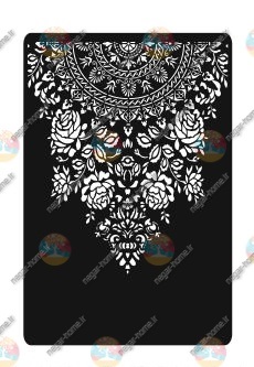 فایل وکتور شابلون فرش خورشیدی(کد830)