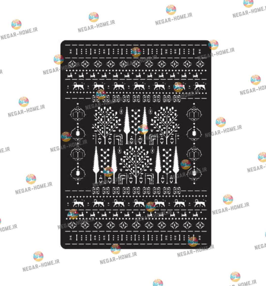 فایل وکتور شابلون فرش سنتی(کد927)