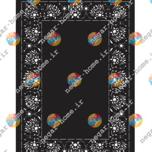 فایل وکتور شابلون حاشیه نسترن (کد975)
